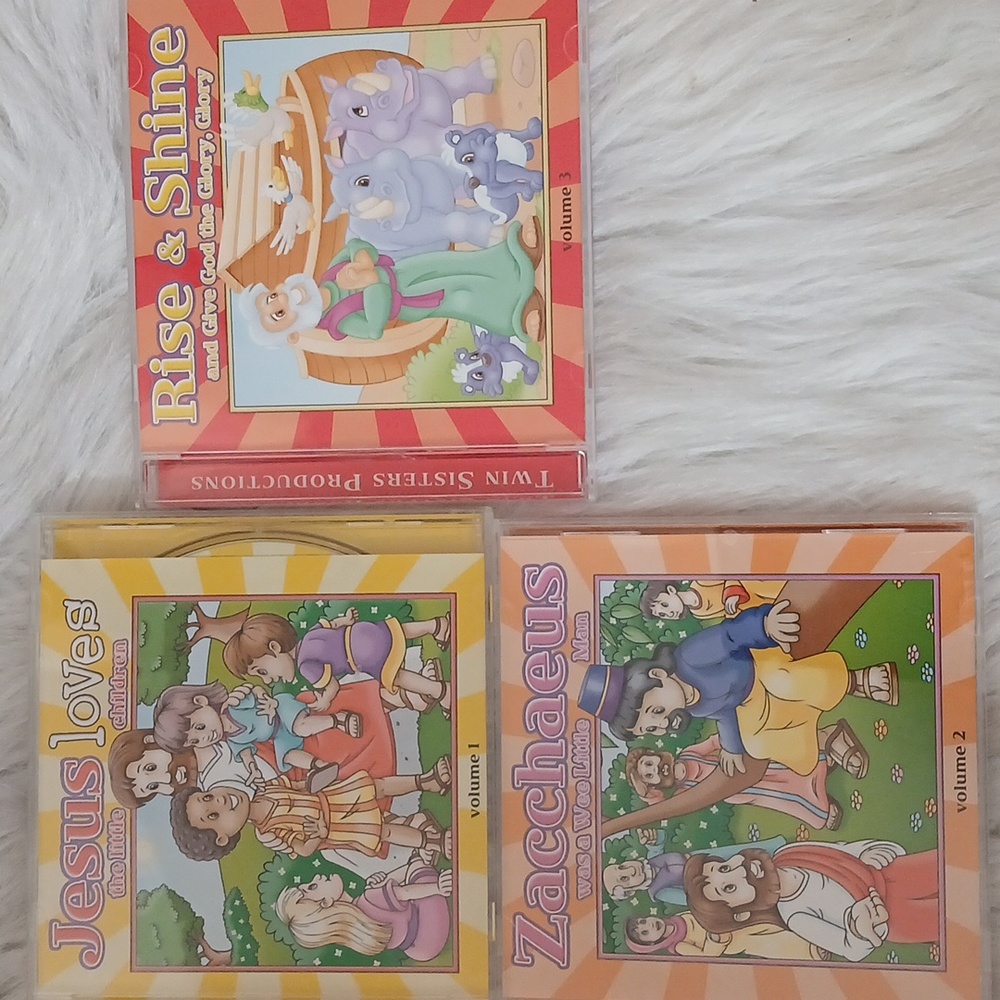 Rise & Shine Bible Songs for Kids 3 CD Set